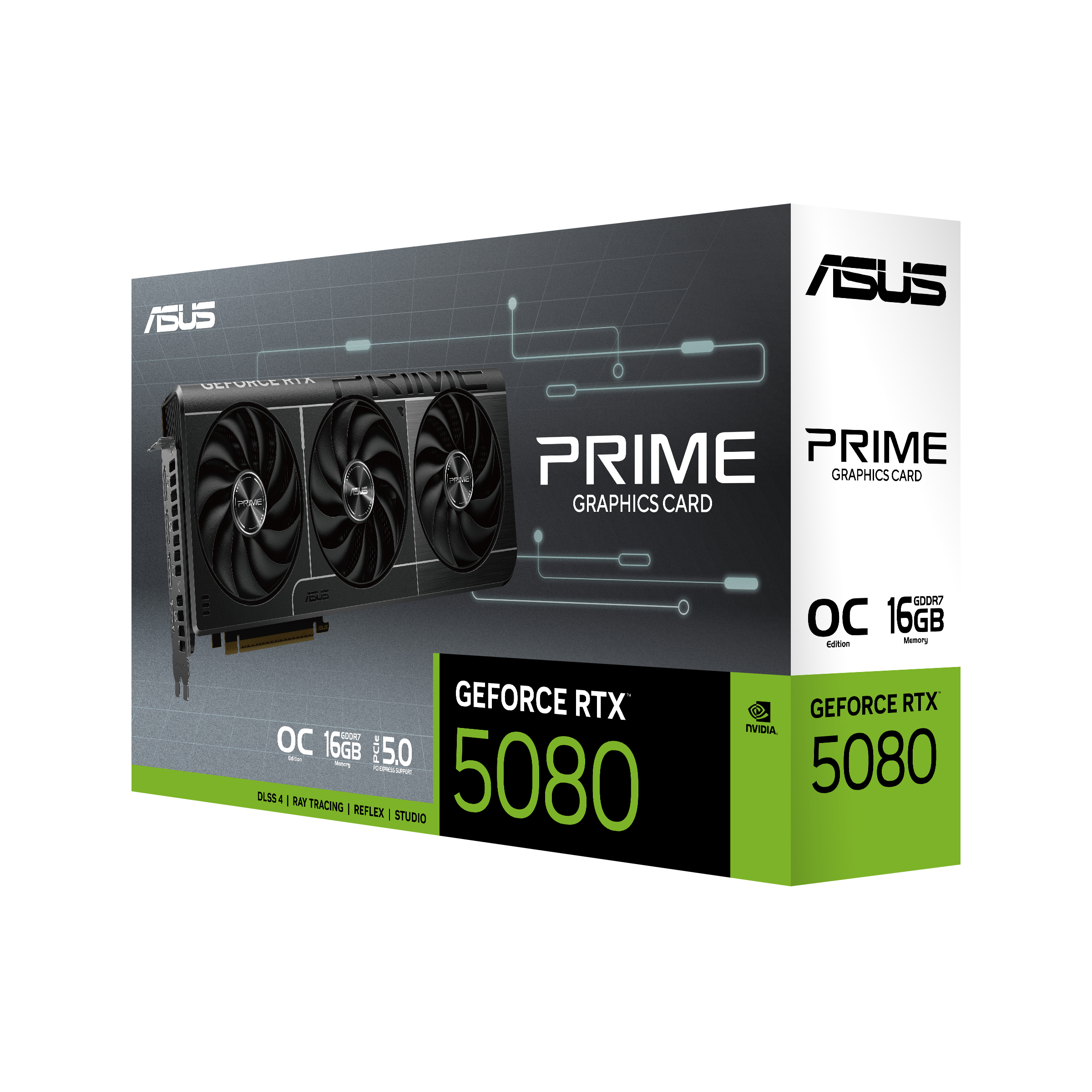 ASUS Prime GeForce RTX 5080 EVO 16GB GDDR7 OC Edition
