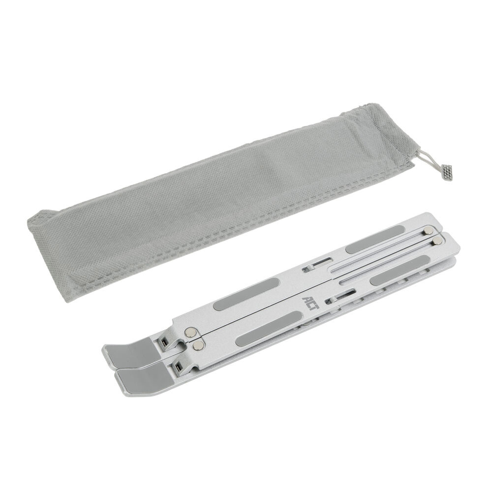 ACT AC8121 Laptopstandaard Essentials - Inklapbaar - In hoogte verstelbaar in 7 standen