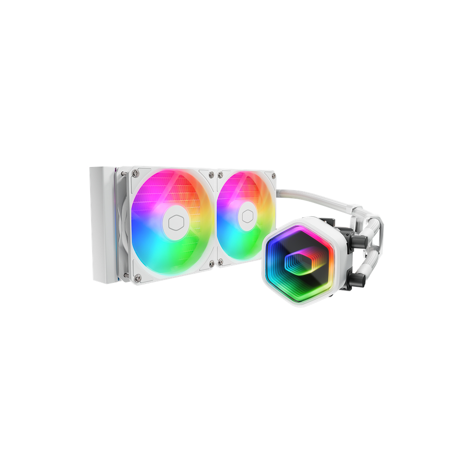 Cooler Master MasterLiquid 240 Core II ARGB - White Edition