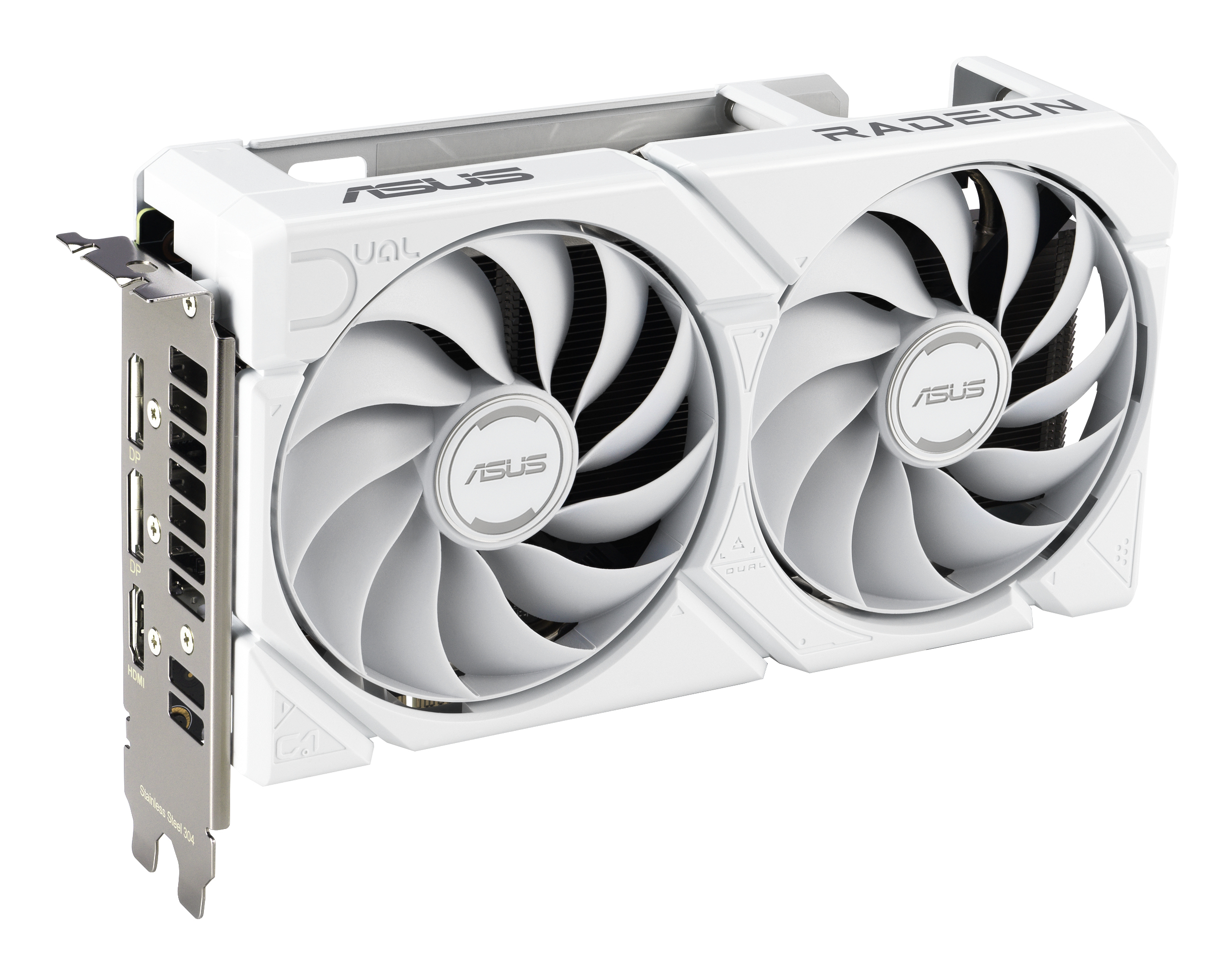 ASUS DUAL Radeon RX 9060 XT 16GB GDDR6 White Edition