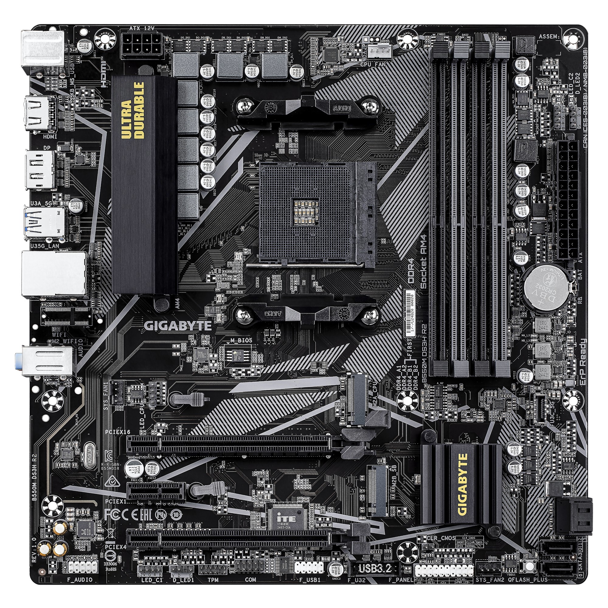 Gigabyte MB B550M DS3H R2