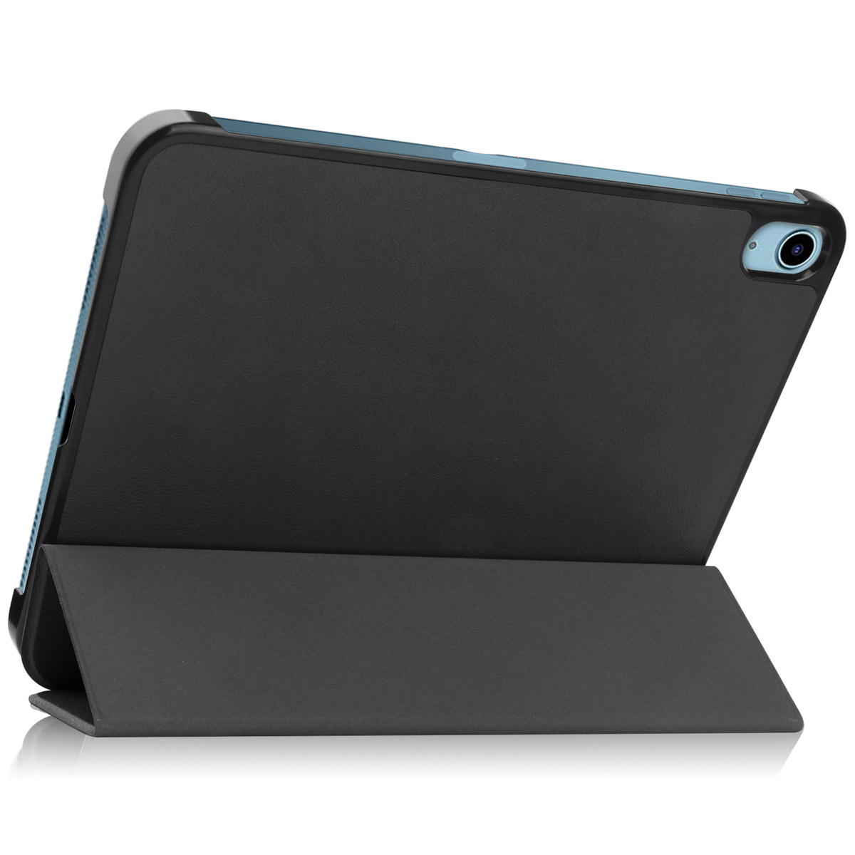 Accezz Tri-Fold Case Cover voor Apple iPad 10.9" / iPad 11" (2025) - Zwart