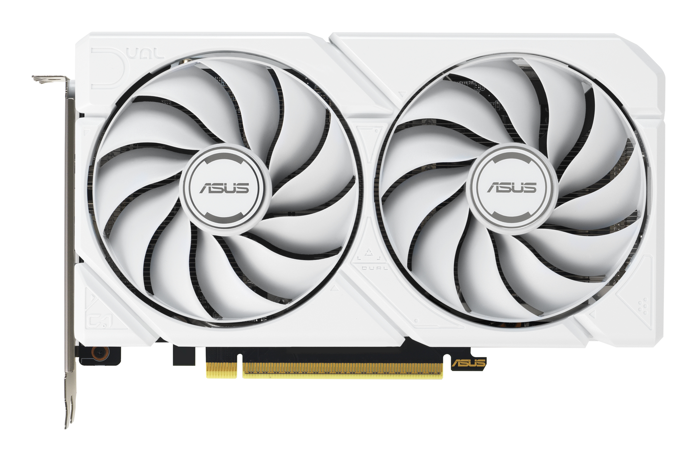 ASUS DUAL Radeon RX 9060 XT 16GB GDDR6 White Edition
