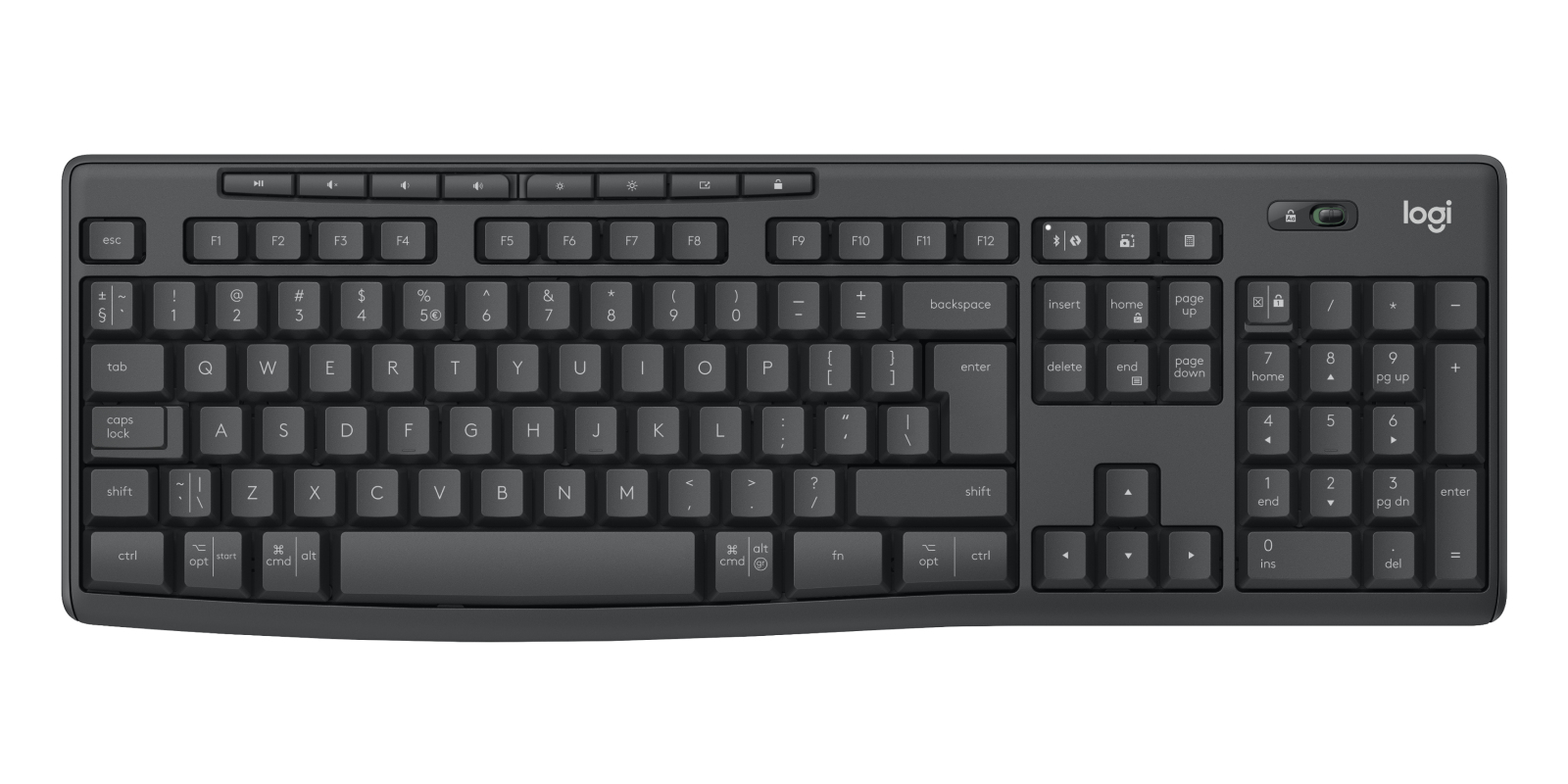 Logitech Wireless Desktop MK370 - Toetsenbord en Muis - Bluetooth 